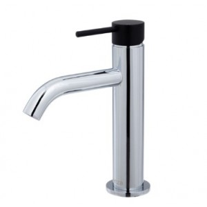 Kaya Basin Mixer, Matte Black Handle
